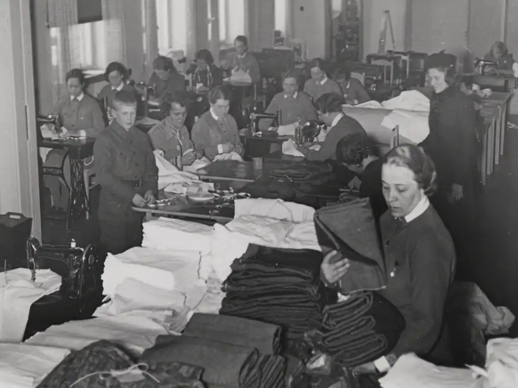 Porin varuslottien ompelimo 1939-1940