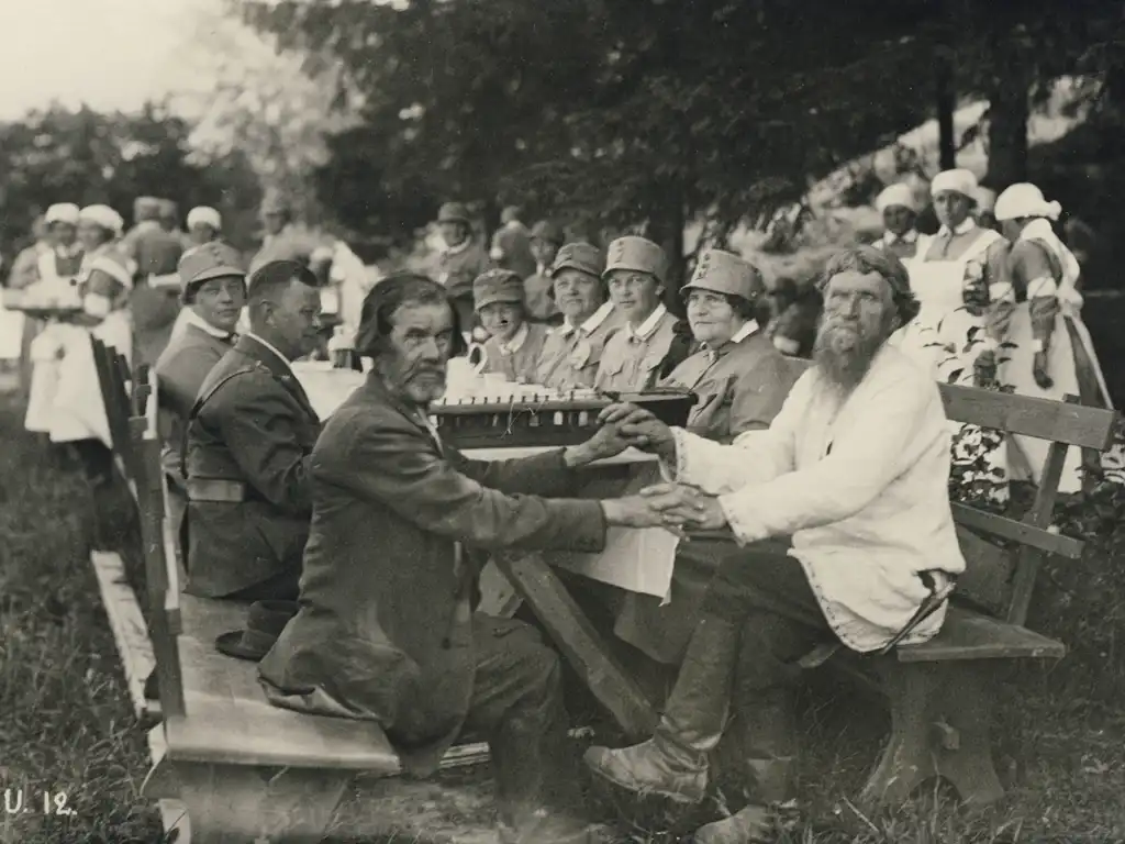 Lottapäivien vierailta 1933 Sortavalassa