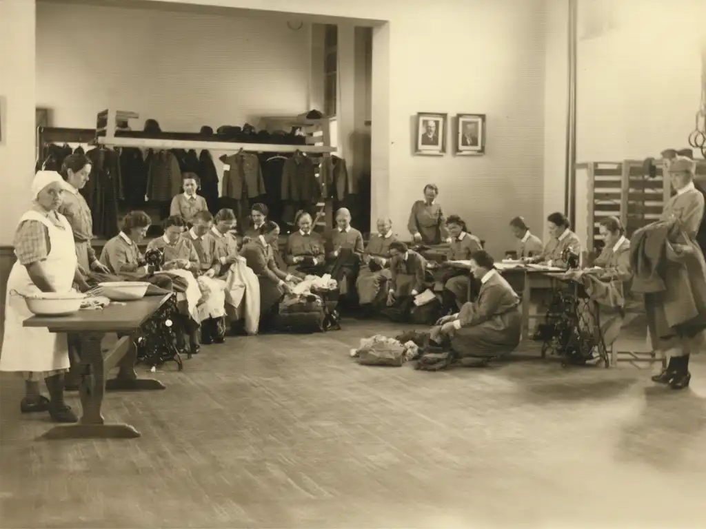 Varuslottien varushuoltoa