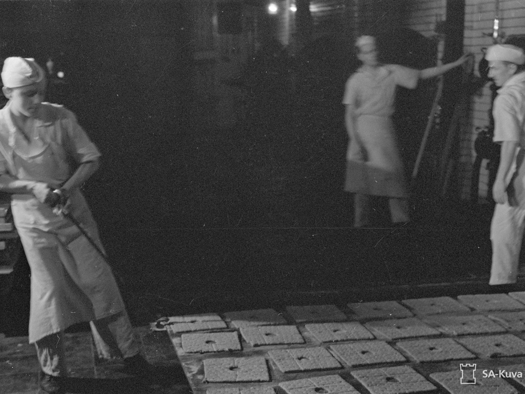 Helsingin meijerin leipomo 1940