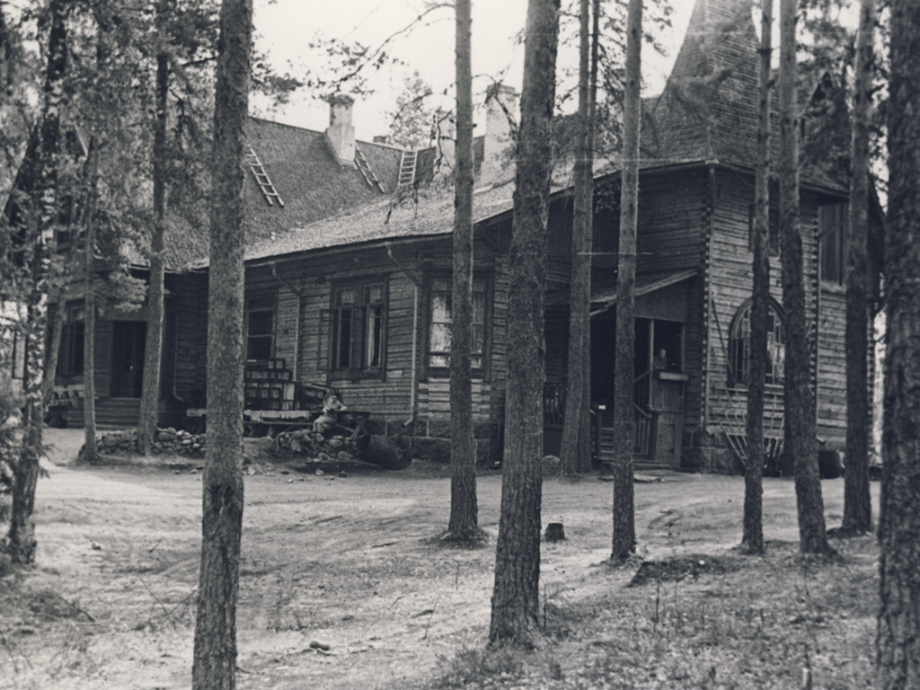 Rajatoimisto Luumäellä heinäkuussa 1941
