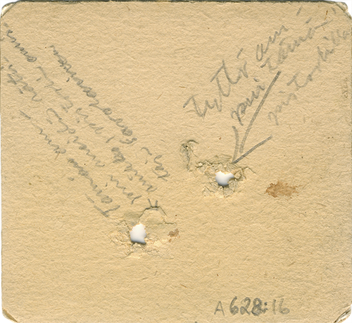 Ampumisen harjoitusmaali kääntöpuoli