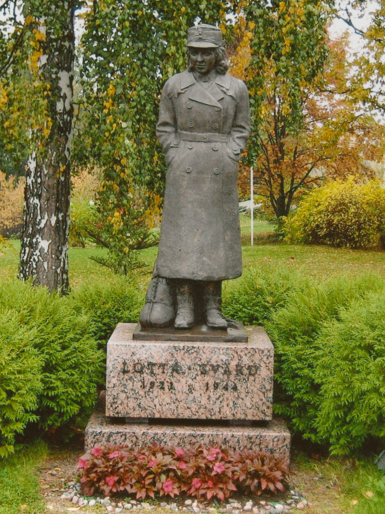Lottapatsas Lottamuseon puutarhassa vuonna 2005.