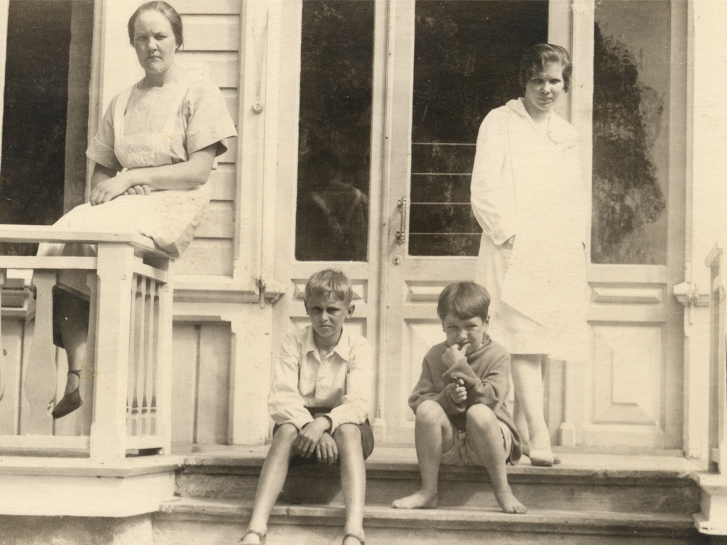 Syvärannassa heinäkuussa 1927.
