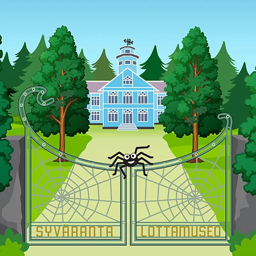 Seikkaile Syvärannassa neliö
